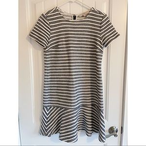 Loft dress with trumpet